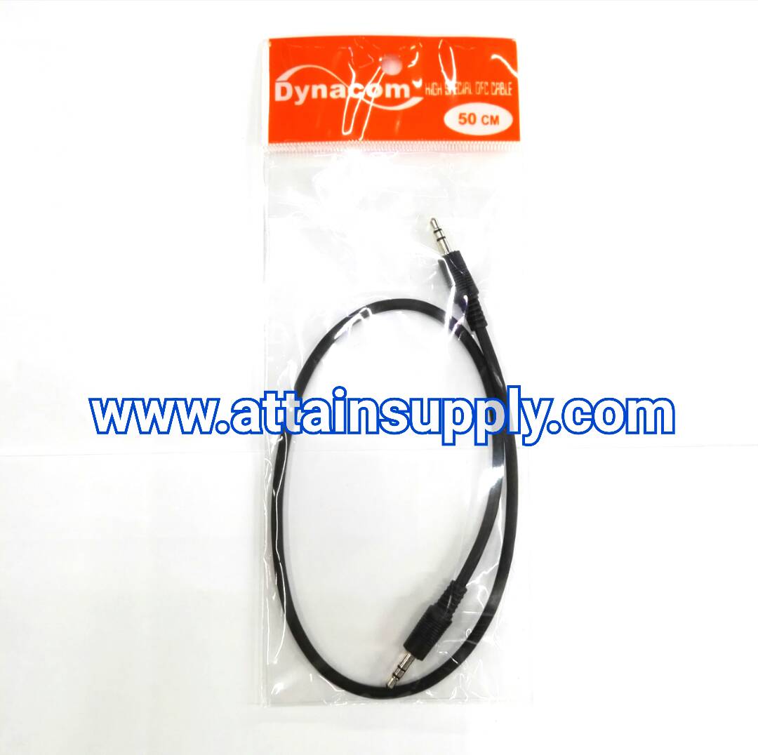 สายP.TRST3.5-P.TRST3.5 ดำDNC/0.5M.