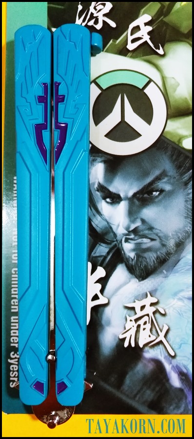 มีดซ้อมควง บาลิซองคอสเพลย์-โฟร์ Cosplay-4 Balisong Trainer Knife TKBS-CP4