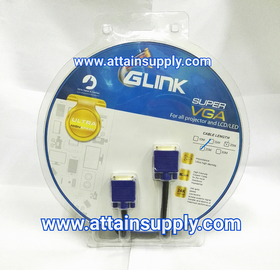 สายVGA15P-25M./GLINK