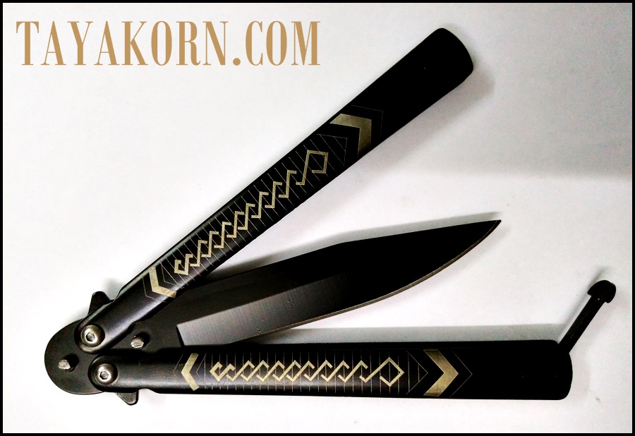 มีดควง บาลิซองฮาวาน่า Havana Balisong Knife TKBS-H1