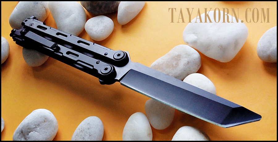 มีดซ้อมควง มาซามุ Masamu Balisong Trainer Knife TKBS-MM888TR