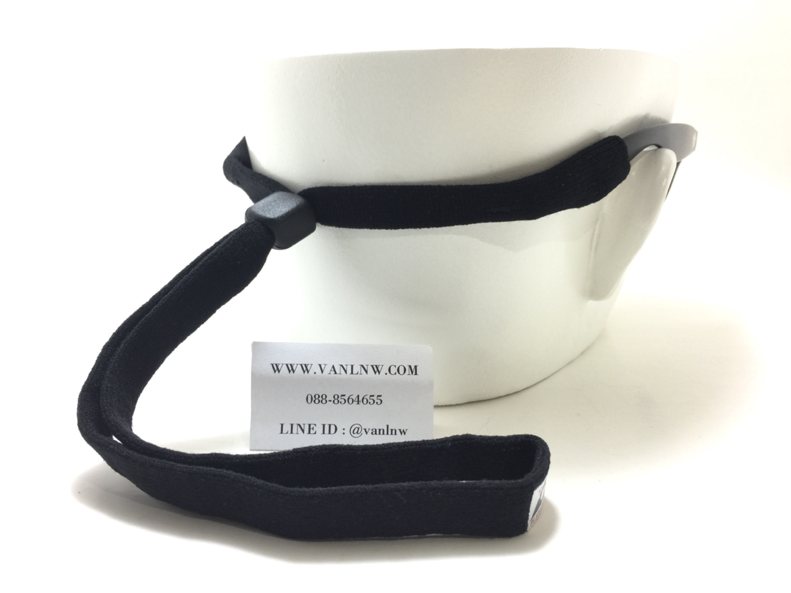 สายคล้องแว่นตา PLAY-KING ยืดหยุ่นสูง กระชับใบหน้า สายปรับระดับได้ + ฟรี!! ซิลิโคนขาแว่นกันลืนอีก 1 คู่