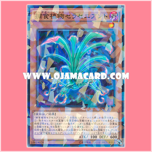 SPFE-JP001 : Predaplant Sarraceniant / Predator Plants Sarraceniant (Normal Parallel Rare) 98%