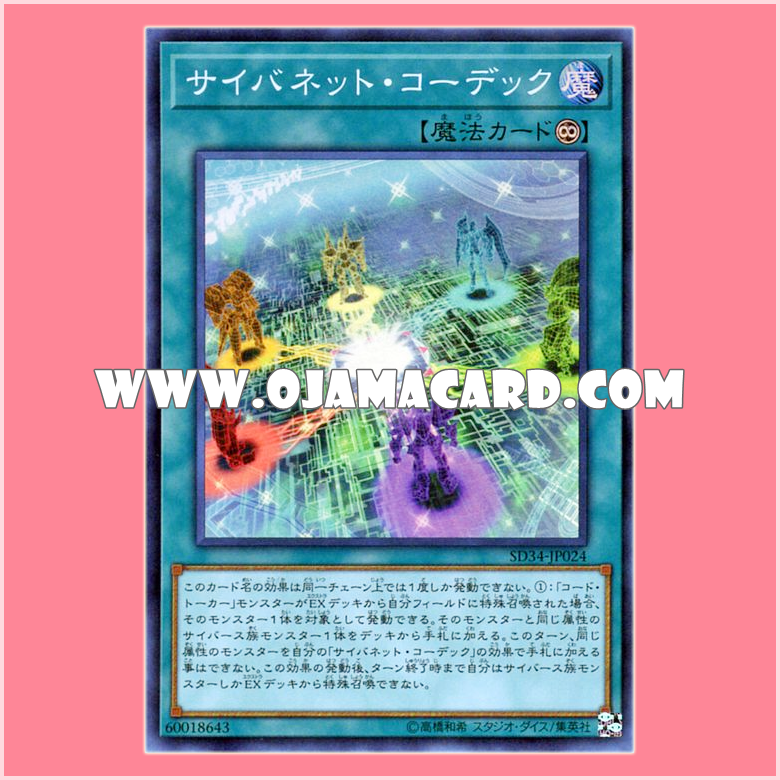 SD34-JP024 : Cynet Codec / Cybenet Codec (Super)