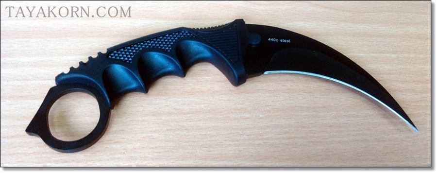มีดคารัมบิตพายุทะเลทราย Desert Storm Karambit Knife