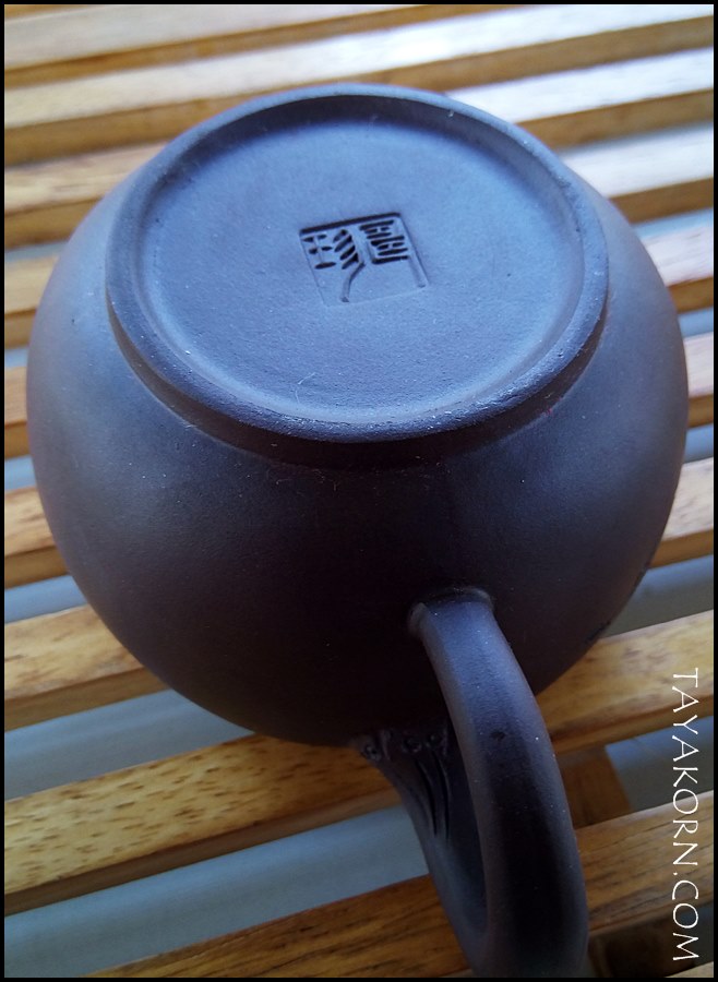 ถ้วยที่พักชามงคล 福 ดินเผาอี๋ชิง จื่อหนี 紫泥 TKTC-P2