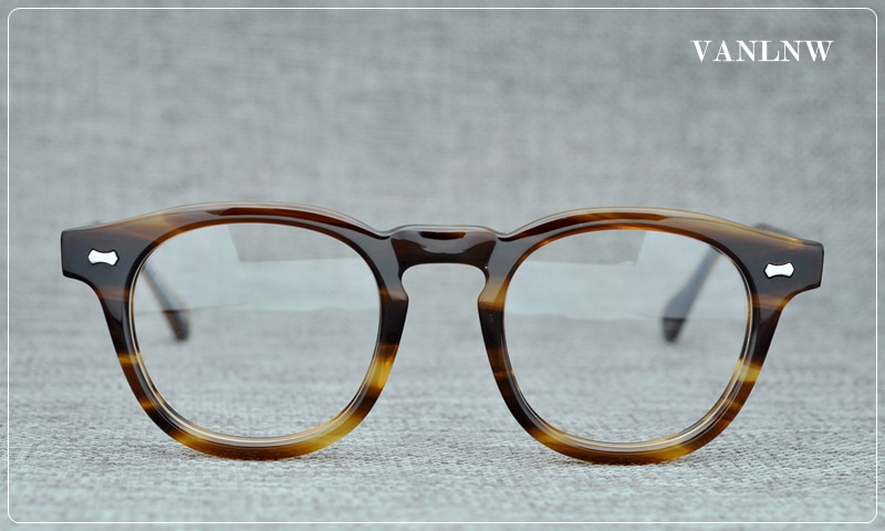 แว่นกันแดด MOSCOT LEMTOSH 46-23 145 COL.Bamboo <ลายกระ>