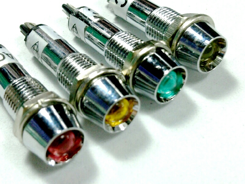 หลอดหน้าปัด-หัวLED/220V