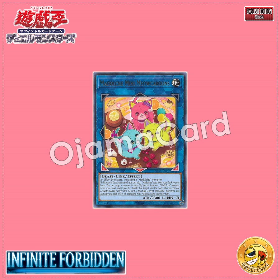 INFO-AE050 : Madolche Mini Meowcaroons / Mewni Madolche Meowcaron (Rare)