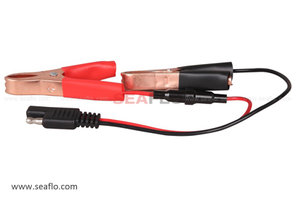 สายต่อพ่วงปั๊มน้ำ DC12V/24V กับแบตเตอรี่ ยาว 32 cm Type C