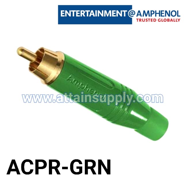 P.RCA AMPHENOL/ACPR-GRN