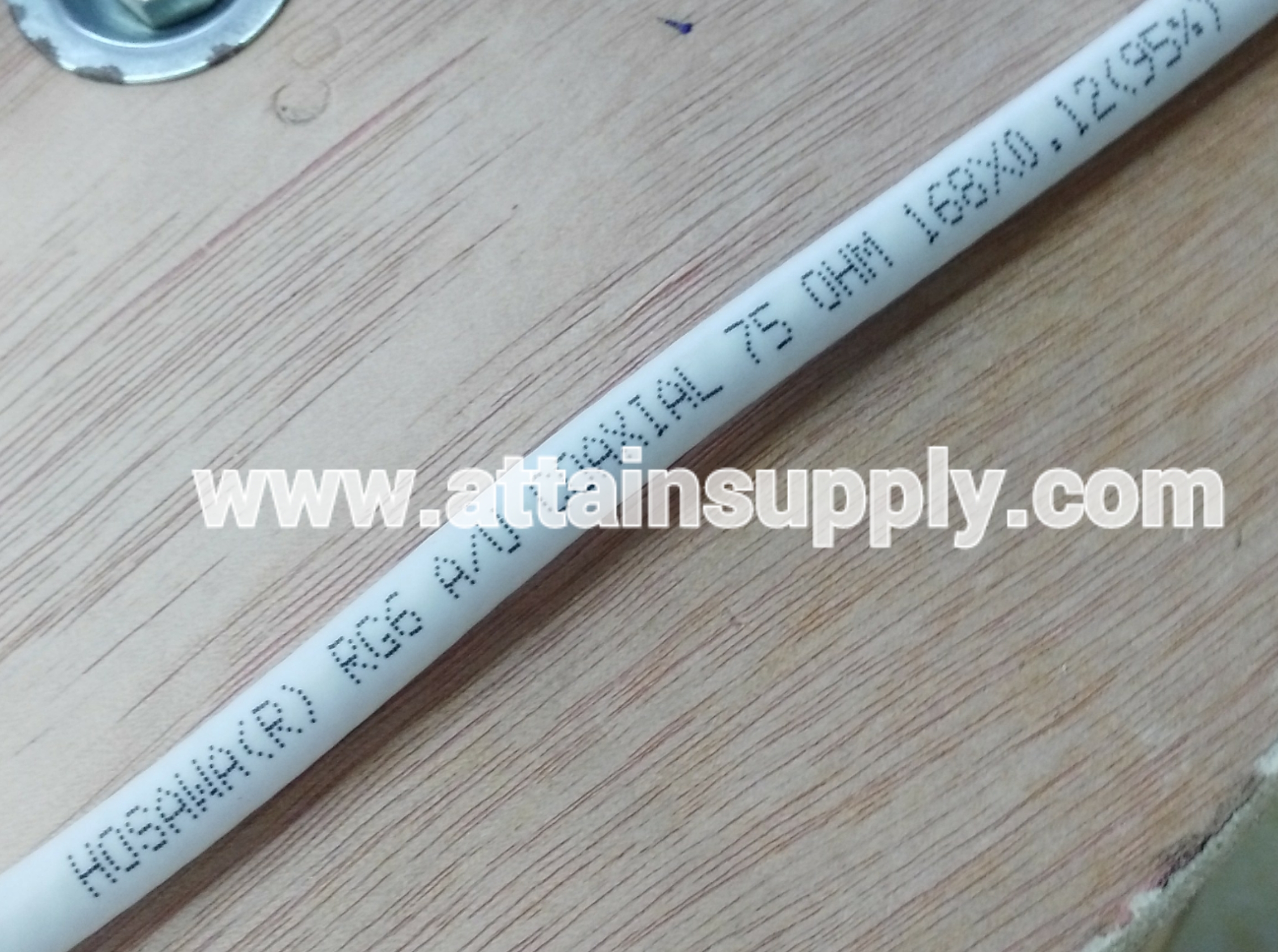 สาย RG-6 WHITE