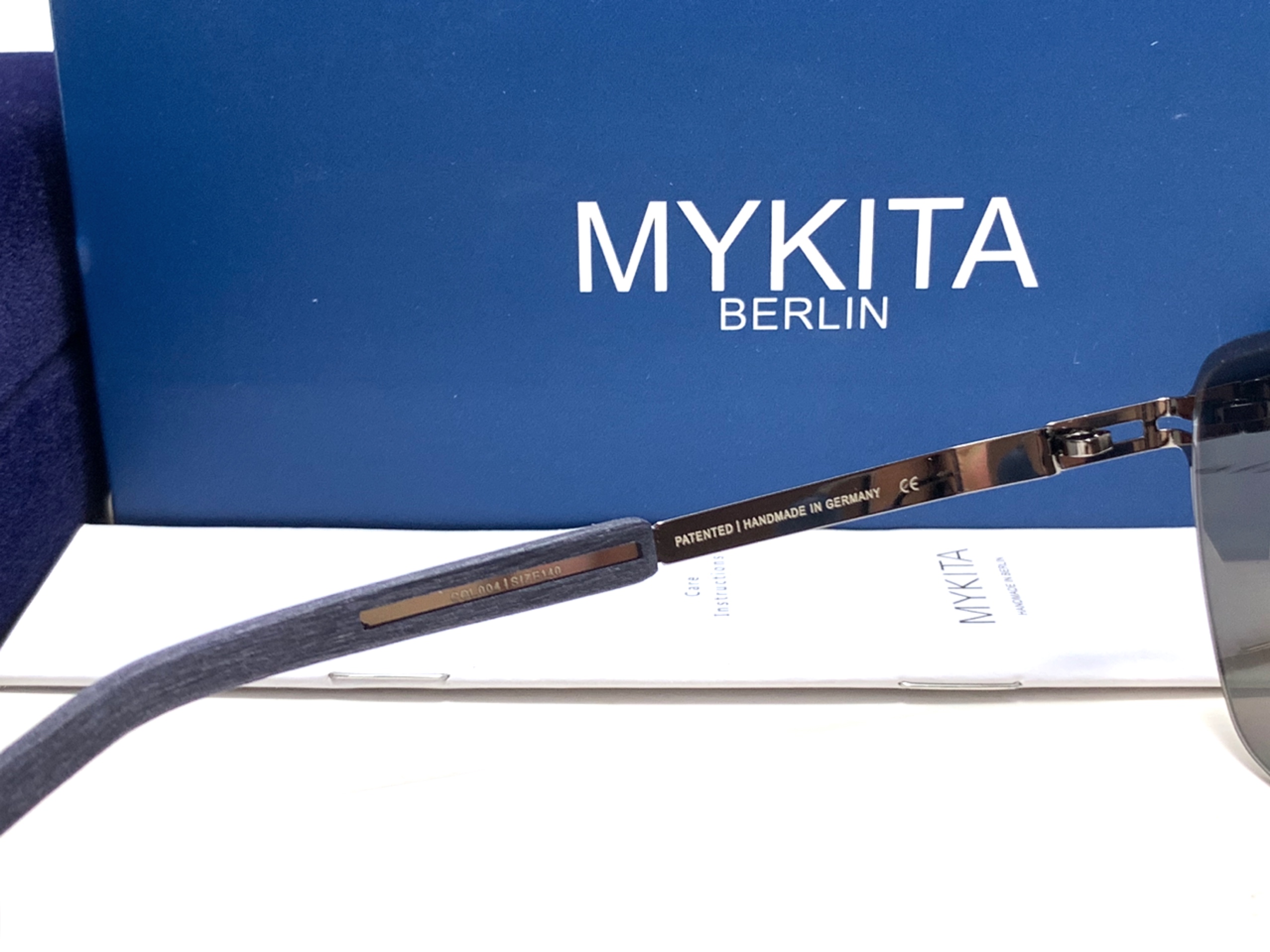 แว่นกันแดด MYKITA FLAX COL.004 55-19 140 <ปรอทฟ้า>