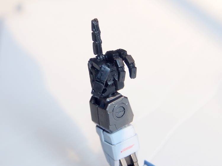 Hand Part 1/100 ของ Hobby Base แบบ2 (ปลายแหลม)