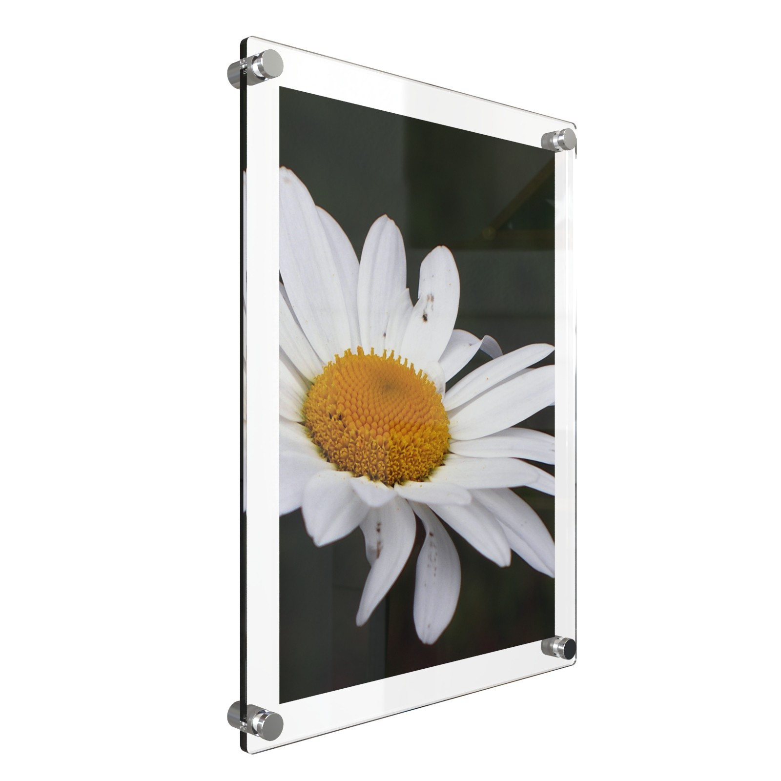 A0 กรอบรูปอะครีลิค ติดผนัง (สั่งผลิต) 123x90cm. หนา 5-3mm ใส ชุด