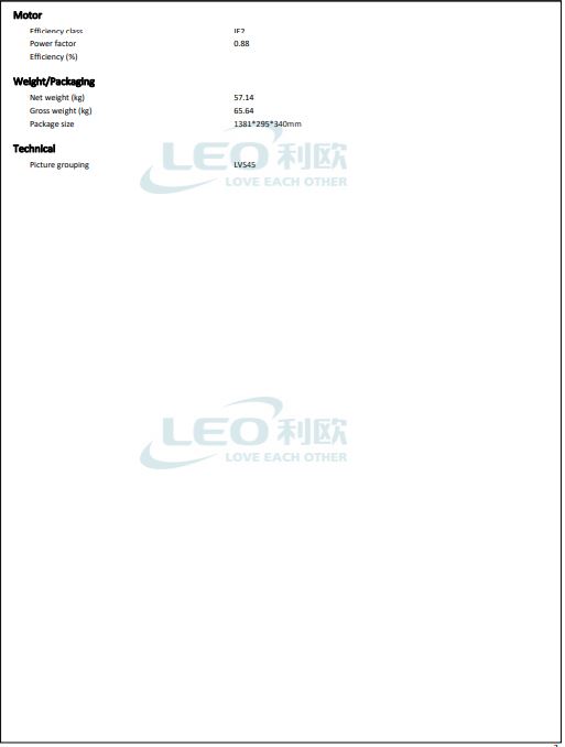 ปั๊มน้ำแรงดันสูง ปั๊มหอยโข่งแนวตั้ง ปั๊มน้ำระบบชลประทาน (Vertical Multistage Centrifugal Pump) รุ่น LVS5-26