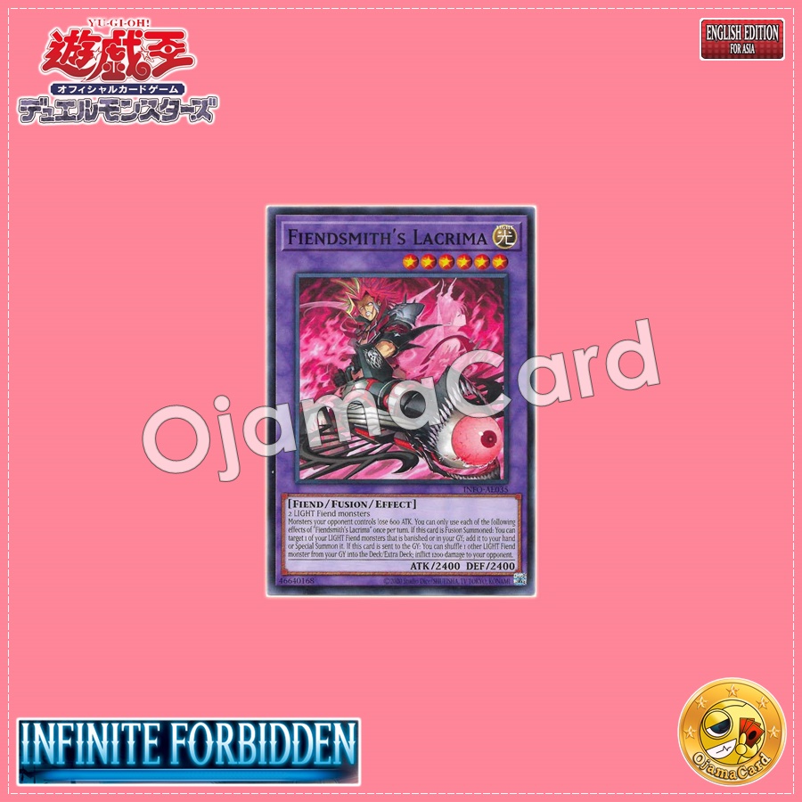INFO-AE035 : Fiendsmith's Lacrima / Engraved Demon Lacrimosa (Common)