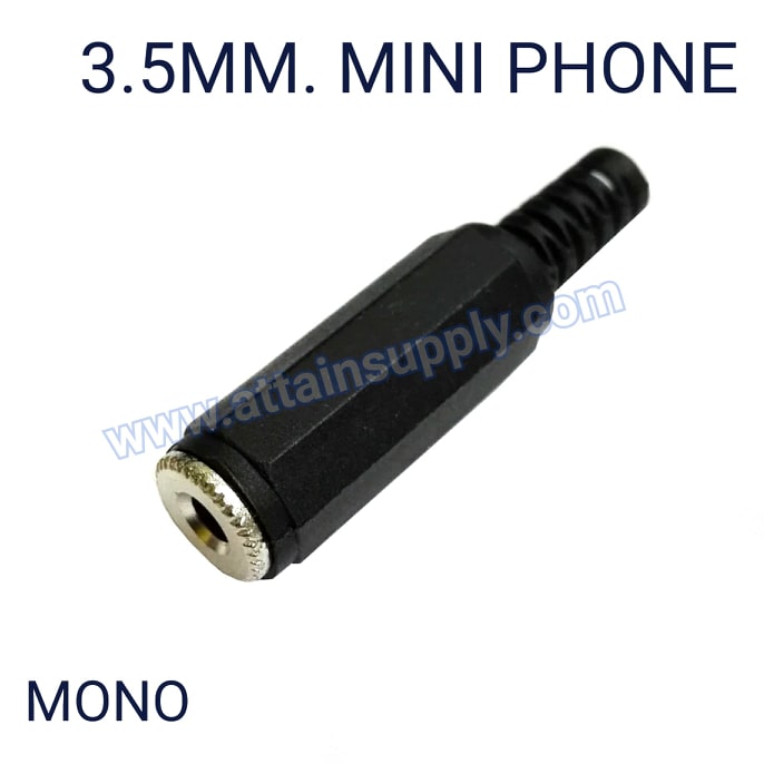 J.TR MONO 3.5 PLASTIC/BLACK