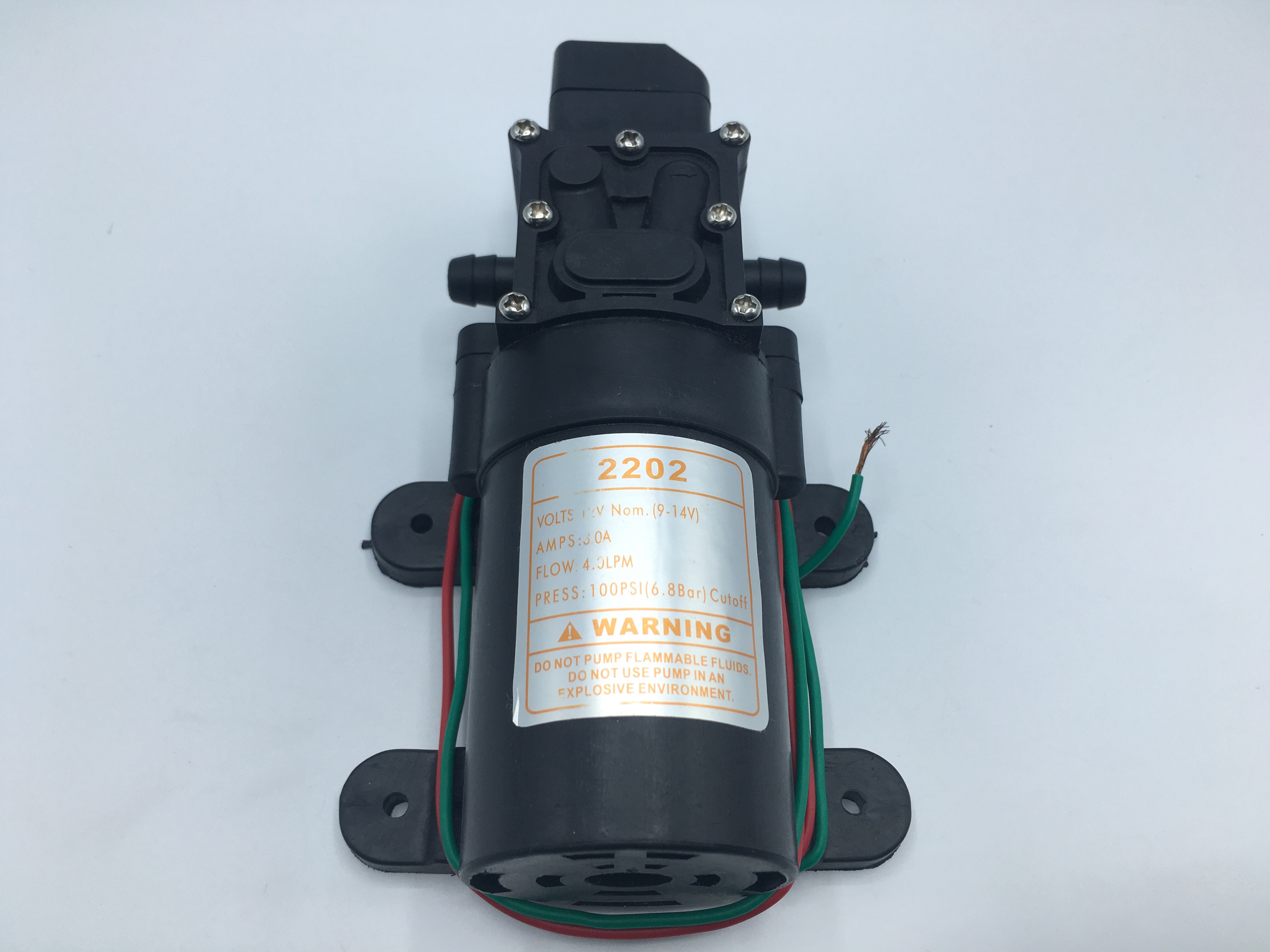 เครื่องพ่นยา DC12V 6.8 บาร์ แบบเสียบสาย 3/8"