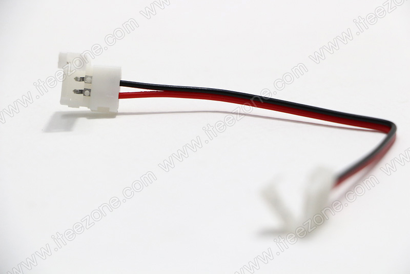 Connector 2 pin แบบมีสายไฟ ใช้เพิ่มความยาว หรือ ไว้เข้ามุม