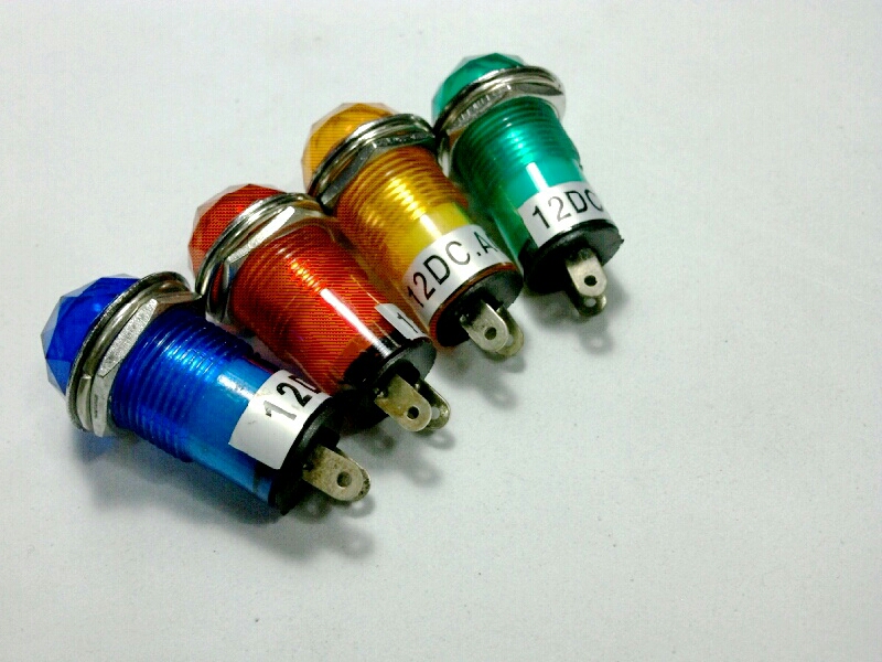 หลอดหน้าปัด-หัวเพชร/12V