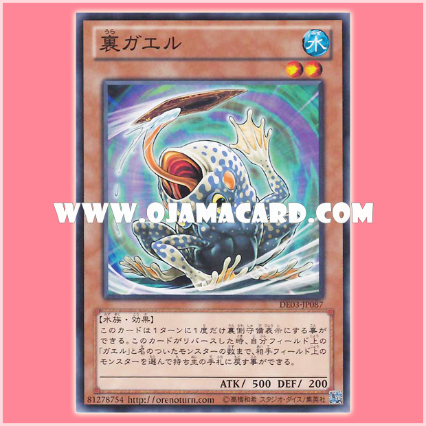 DE03-JP087 : Flip Flop Frog / Reverse Frog (Common)