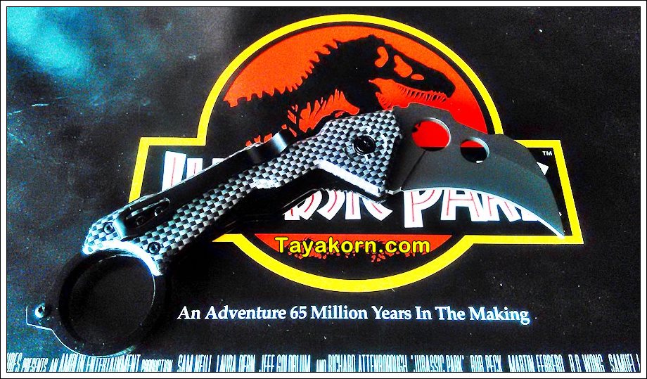 มีดคารัมบิต กงเล็บไดโนเสาร์ Dinosaur Claws Karambit Knife TKKB1