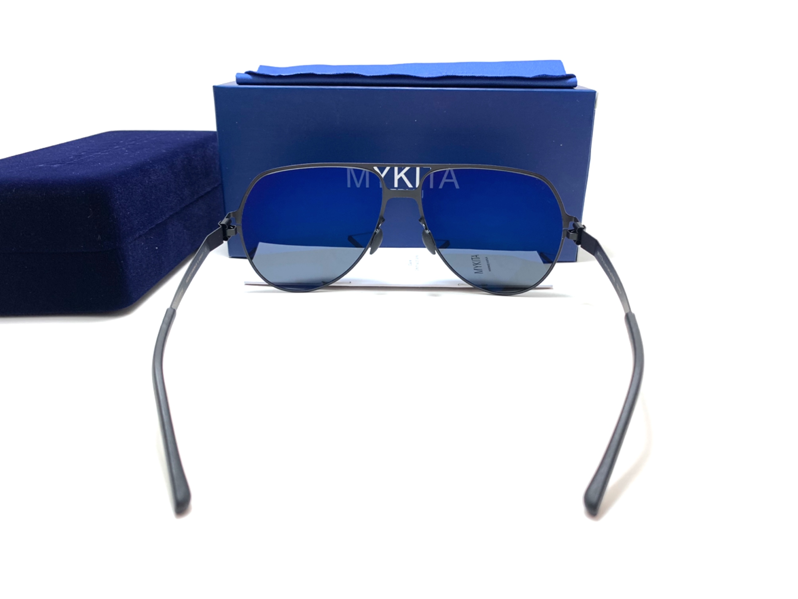 แว่นกันแดด MYKITA BEPPO COL.0003 Black 59-15 140 <ดำ>