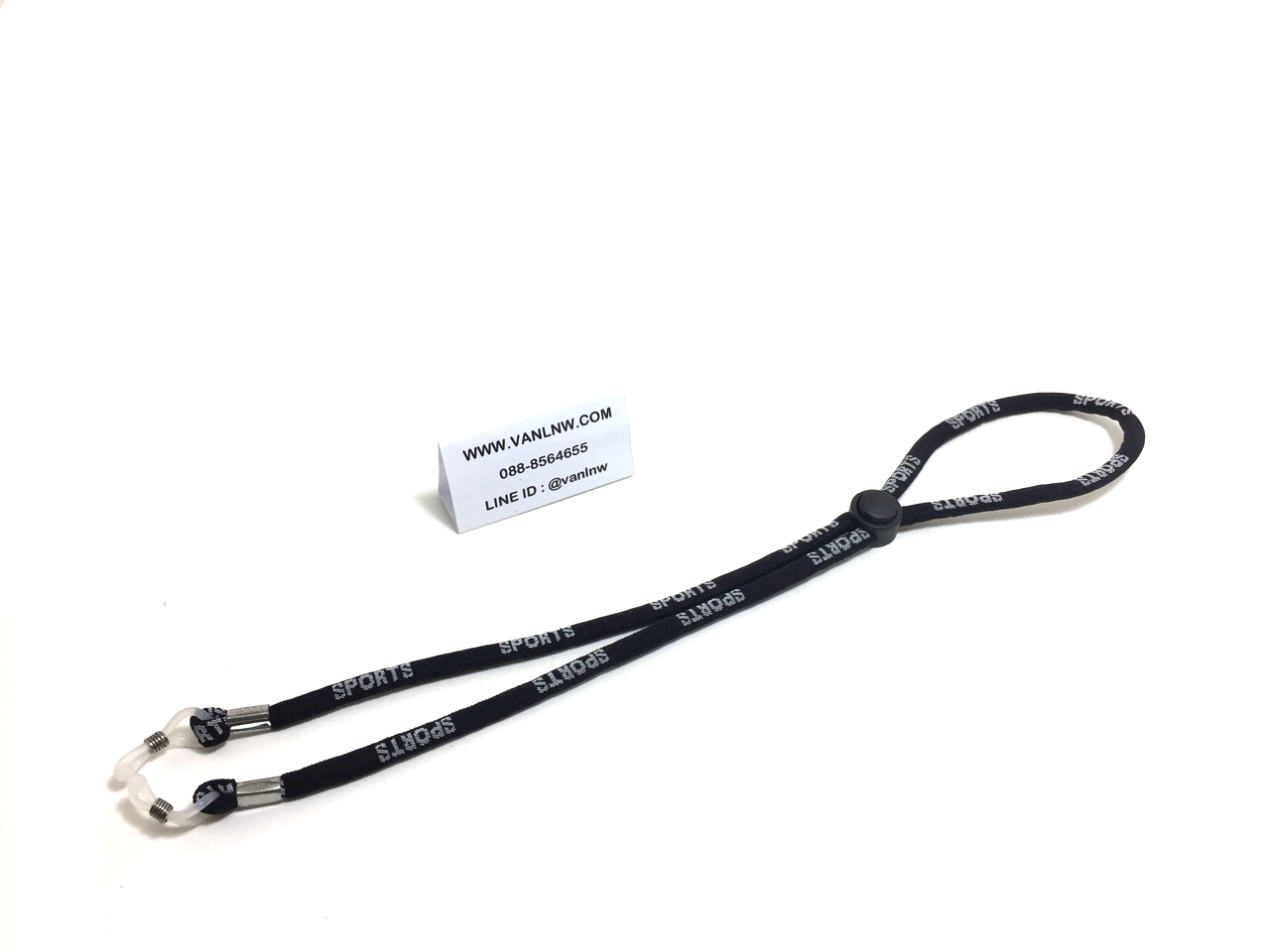 สายคล้องแว่น Sports ความยาว 30 cm วัสดุคุณภาพดี น้ำหนักเบา สายปรับระดับได้