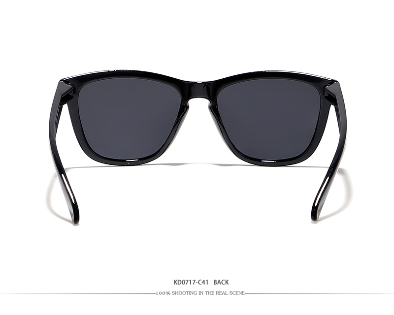 แว่นกันแดด KDEAM POLARIZED SUNGLASSES รุ่น KD0717 P 0717 54-18 139 CE <ดำ>