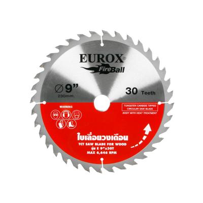 ใบเลื่อยวงเดือน EUROX 9"x 30T