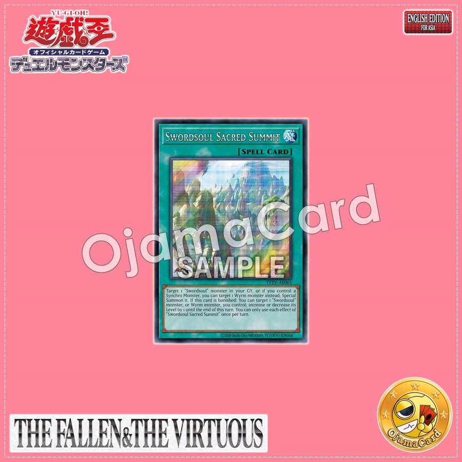 TFTV-AE061 : Swordsoul Sacred Summit / Xiangjian Gate of the Great Spirit Summit (Secret Rare)