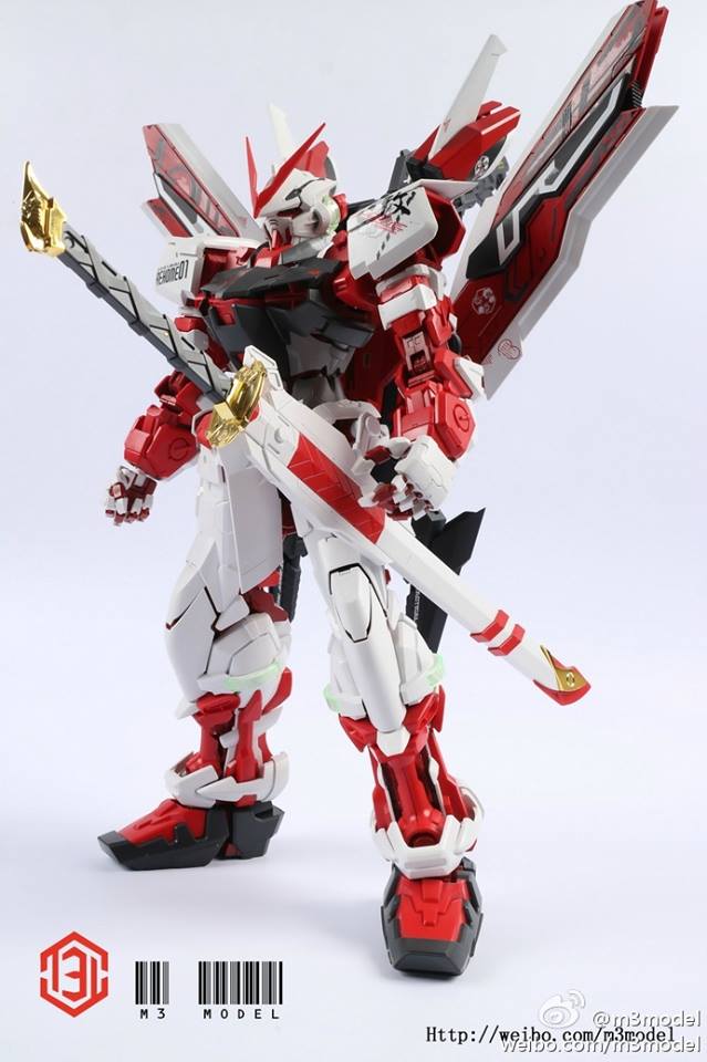 PG 1/60 Red Frame + Tactical Arms [Daban & M3Model]