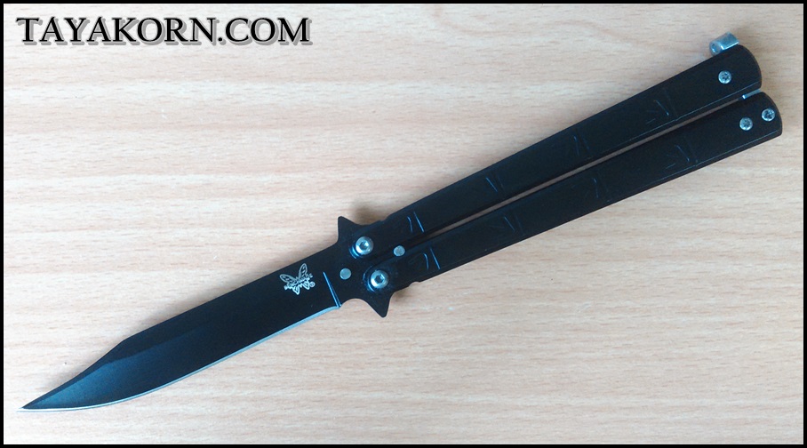 มีดบาลีซอง Black Bamboo Balisong TKBS15NV