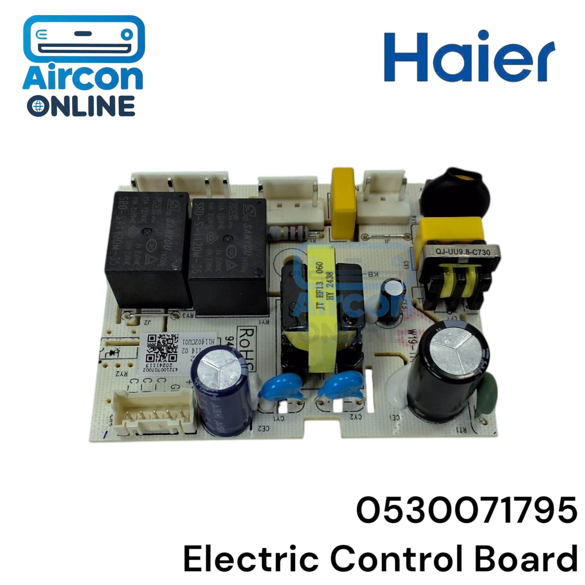 Electric Control Board ตู้เย็น HAIER รุ่น HRF-TNM18NS และ CRTM189OFFI รหัส 0530071795 ของแท้ ใหม่ มือ1