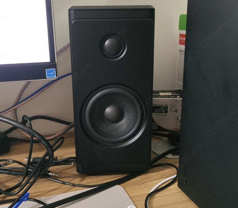 BRZHiFi Art THREE ลำโพงตู้อะลูมิเนียม ดอก B&O 3.0 นิ้ว 40W 4Ω Passive Speaker +วงจร Crossover แยกย่านเสียง BRZHiFi Art 3