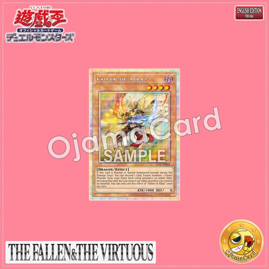 TFTV-AES02 : Fallen of Albaz / Fallen Child of Albus「alternate artwork」(Prismatic Secret Rare)