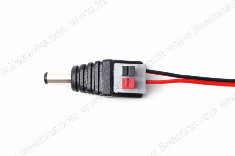 ตัวเชื่อมสายไฟเส้นคู่แบบหนีบ ตัวผู้