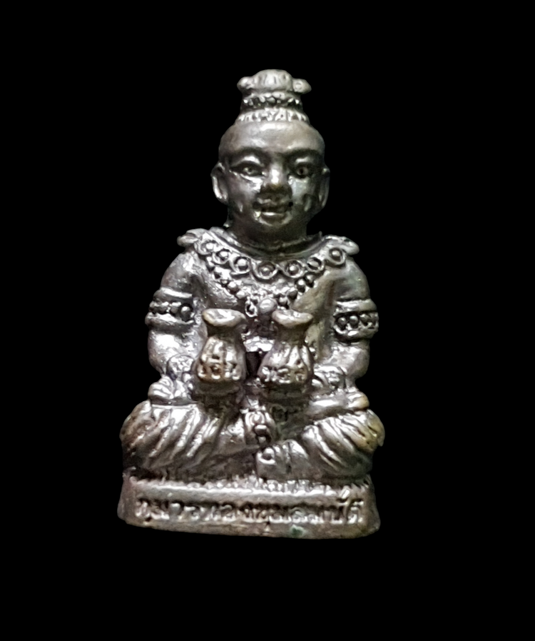 กุมารทองขุมสมบัติ หลวงพ่อเพี้ยน วัดเกริ่นกฐิน จ ลพบุรี ฐานอุดผง ปี 2554
