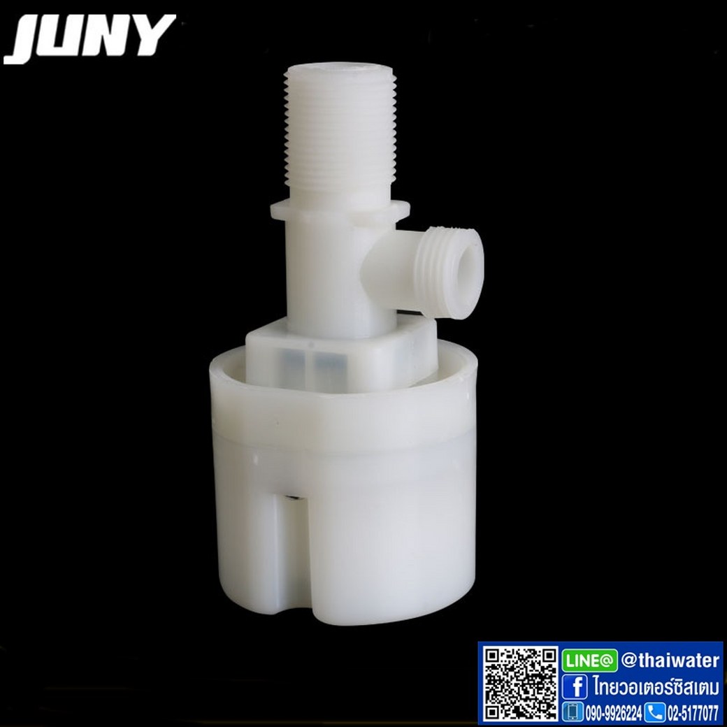 11-JYNS20-2 ลูกลอยอัตโนมัติ วาล์วควบคุมระดับน้ำอัตโนมัติ แบบงอ 90 เกลียวนอก 3/4 นิ้ว JYNS20 ( ยี่ห้อ JUNY ) SKU-753