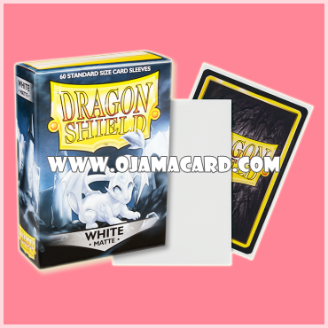 Dragon Shield Small Size Card Sleeves - White • Matte 60ct.