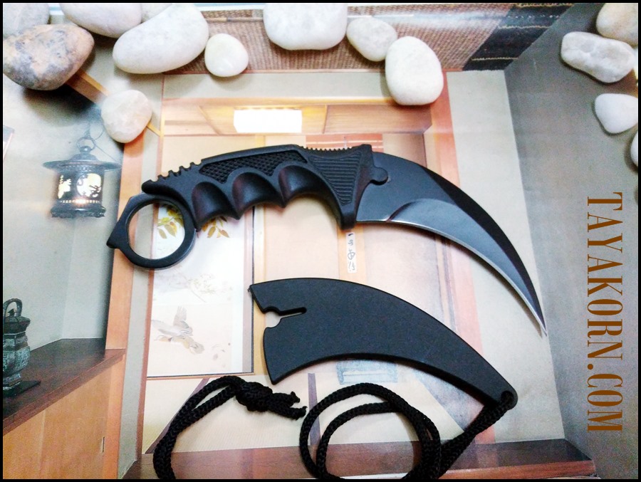 มีดคารัมบิตพายุทะเลทราย Desert Storm Karambit Knife