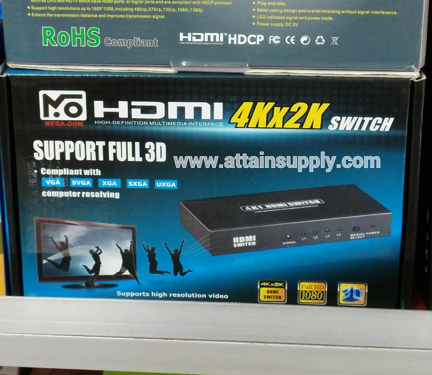 HDMI SWITCH-4PORT