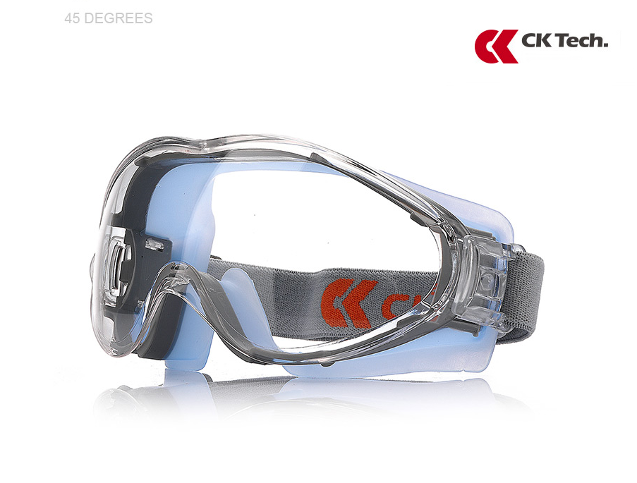 แว่นตากันลม กันฝุ่น CK Tech Safety Glasses Eye Protection รุ่น CKY-136 FW <White>