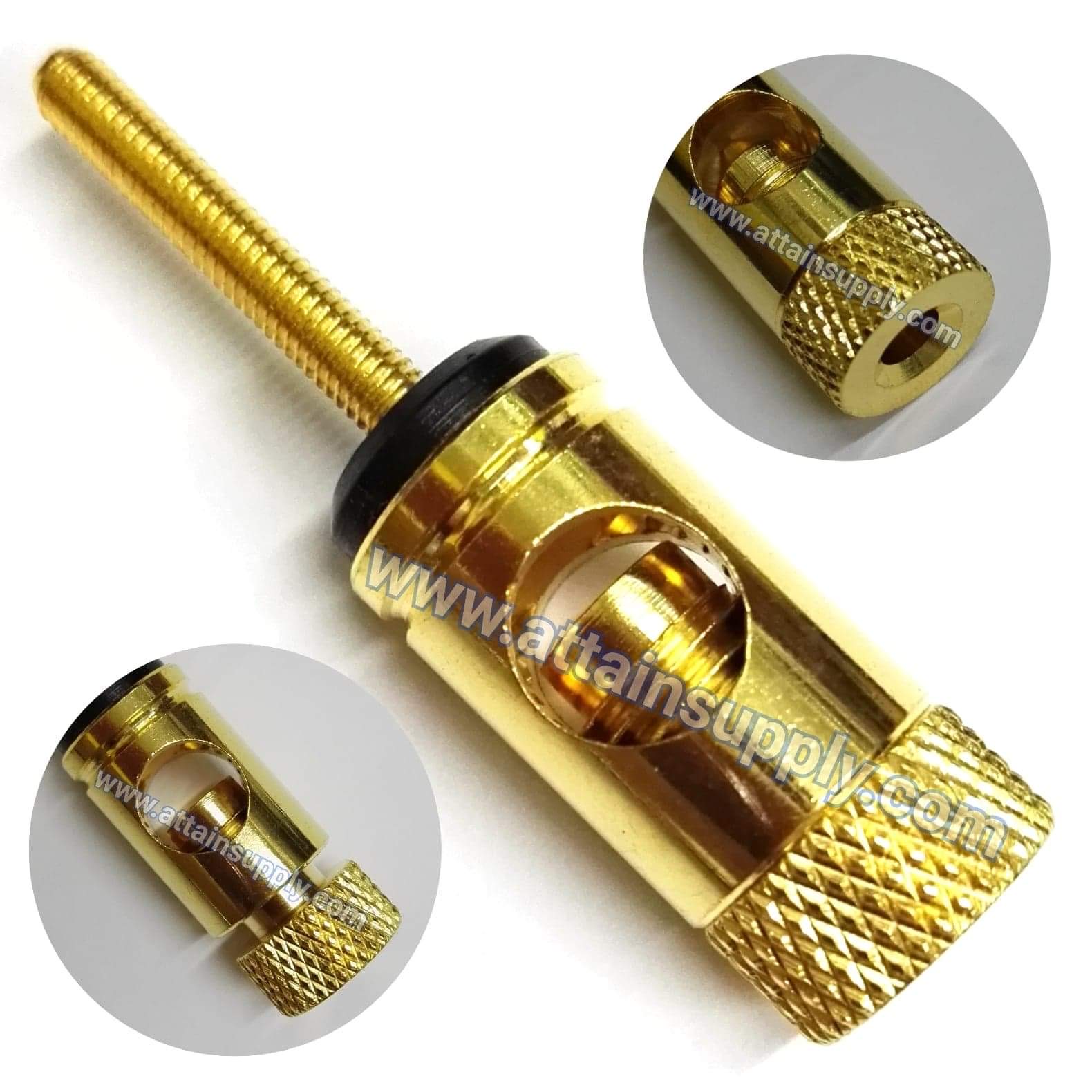P.BANANA SCREW-GOLD/BLACK