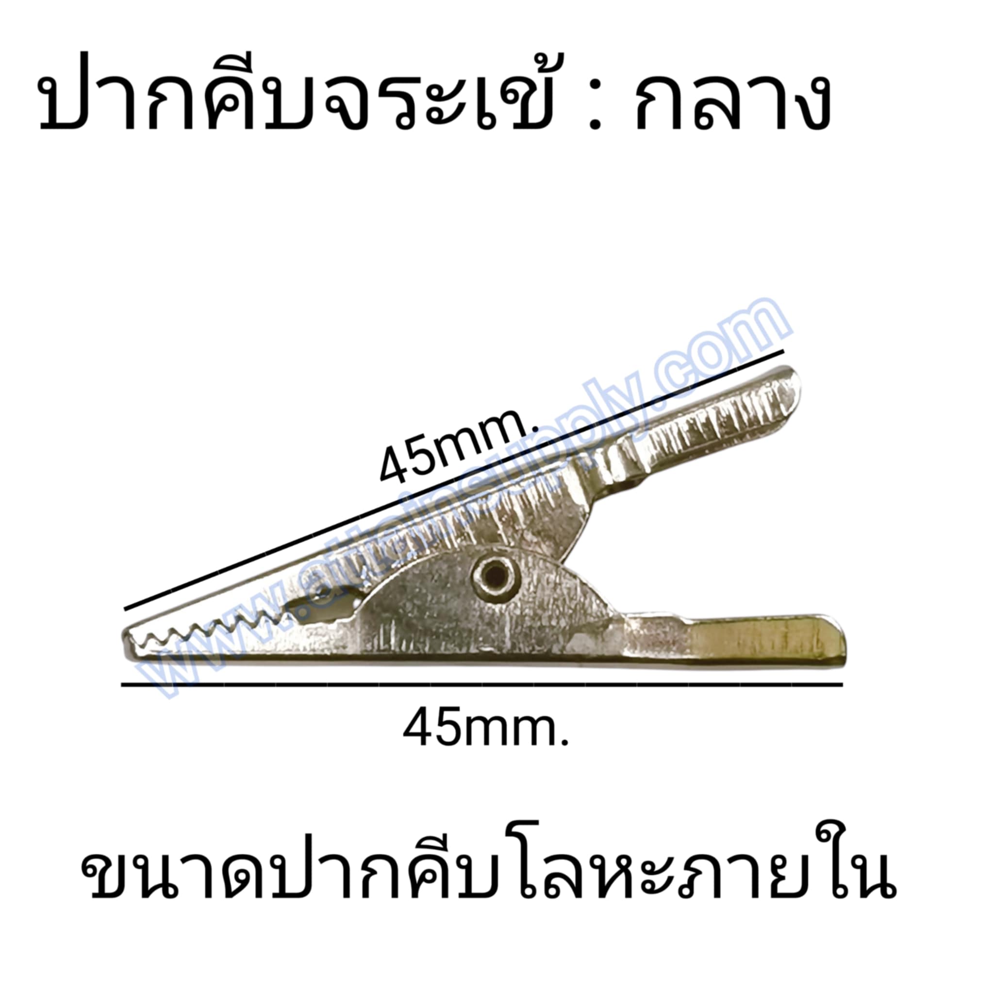 ปากคีบจระข้-กลาง/สีแดง
