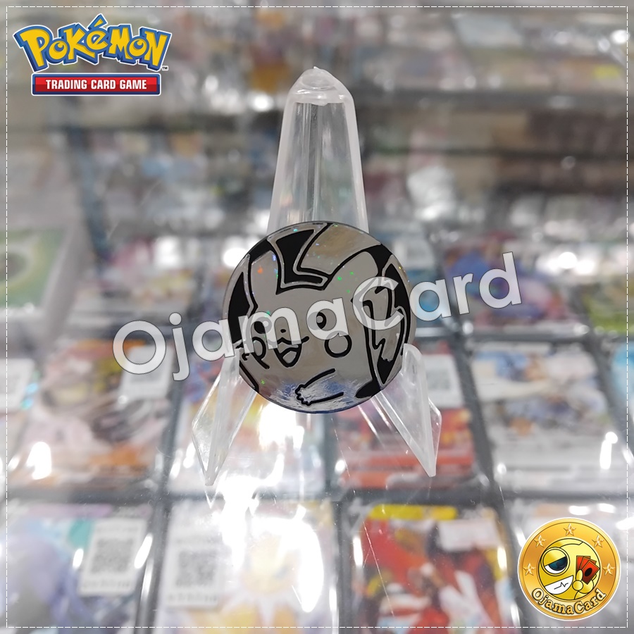 Pokémon TCG Official Coin | เหรียญโปเกม่อน (Mini Size) — Pikachu (Silver) 99%「1 Coin」