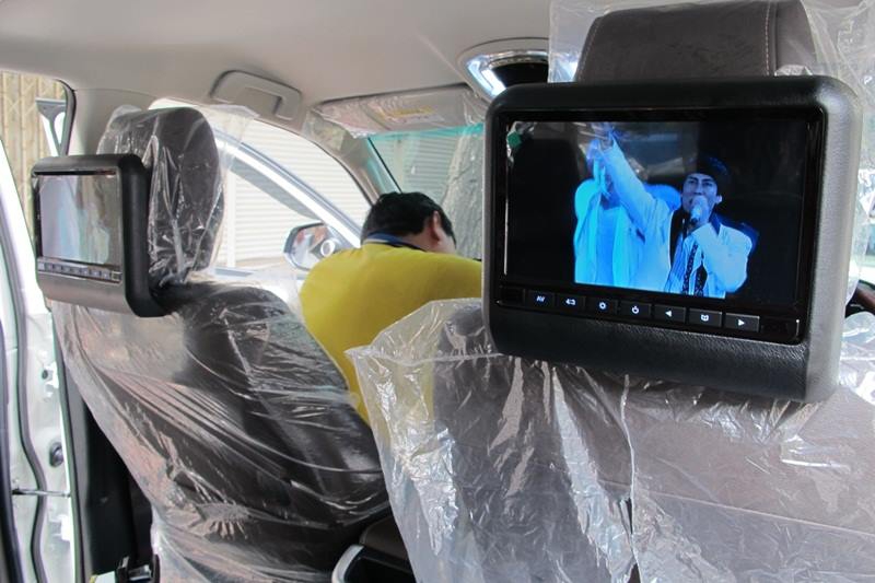 สาย AV IN สำหรับติดตั้งทีวี ในรถยนต์ Toyota fortuner โดยใช้จอเดิม