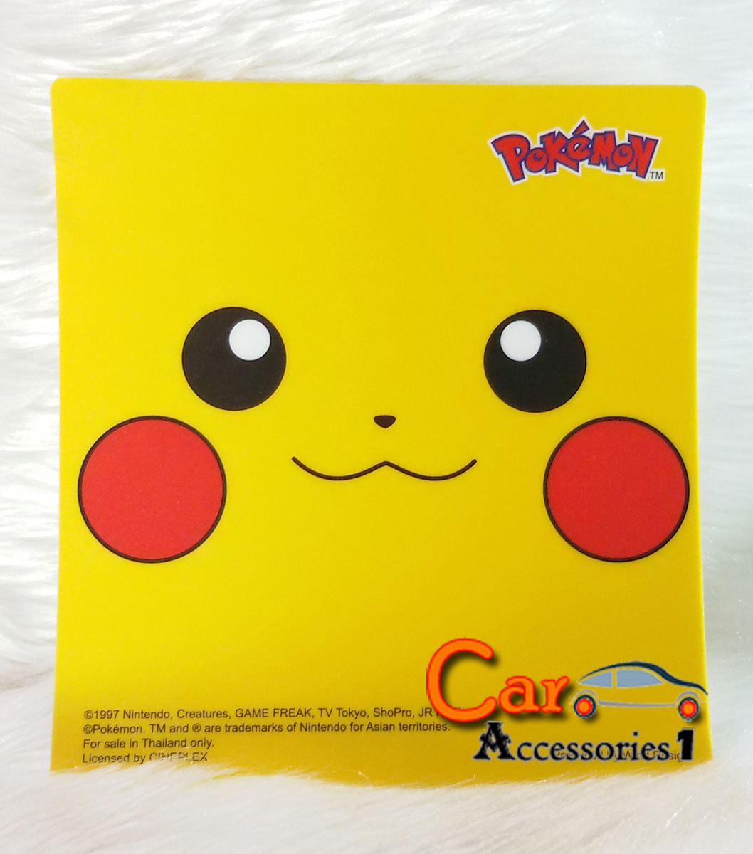 สติคเกอร์สูญญากาศติดภาษีรถยนต์โปเกม่อน Pokemon ลิขสิทธิ์แท้ New arrival!