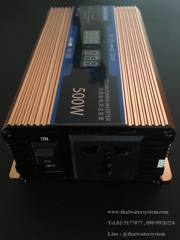 อินเวอร์เตอร์ ชนิด Modified 12V 220V 500W รุ่น AER-500W ( CARMAER )